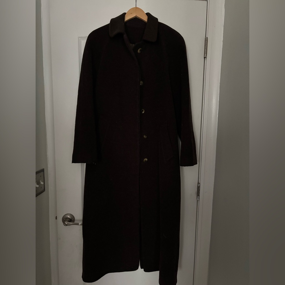 Burberry Women's Brown Alpaca  Coat